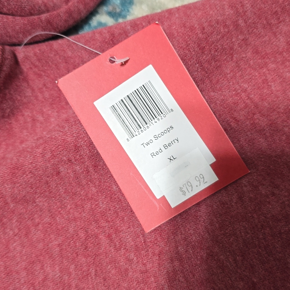 Kimes Women's Red/Pink Logo Hoodie - Picture 4 of 6